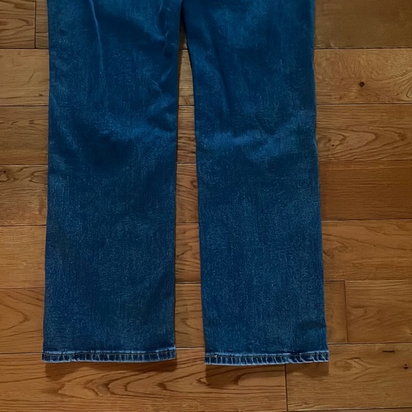 Old Navy Straight Built In Flex Denim Blue Jeans Size 29x30 - Picture 9 of 9